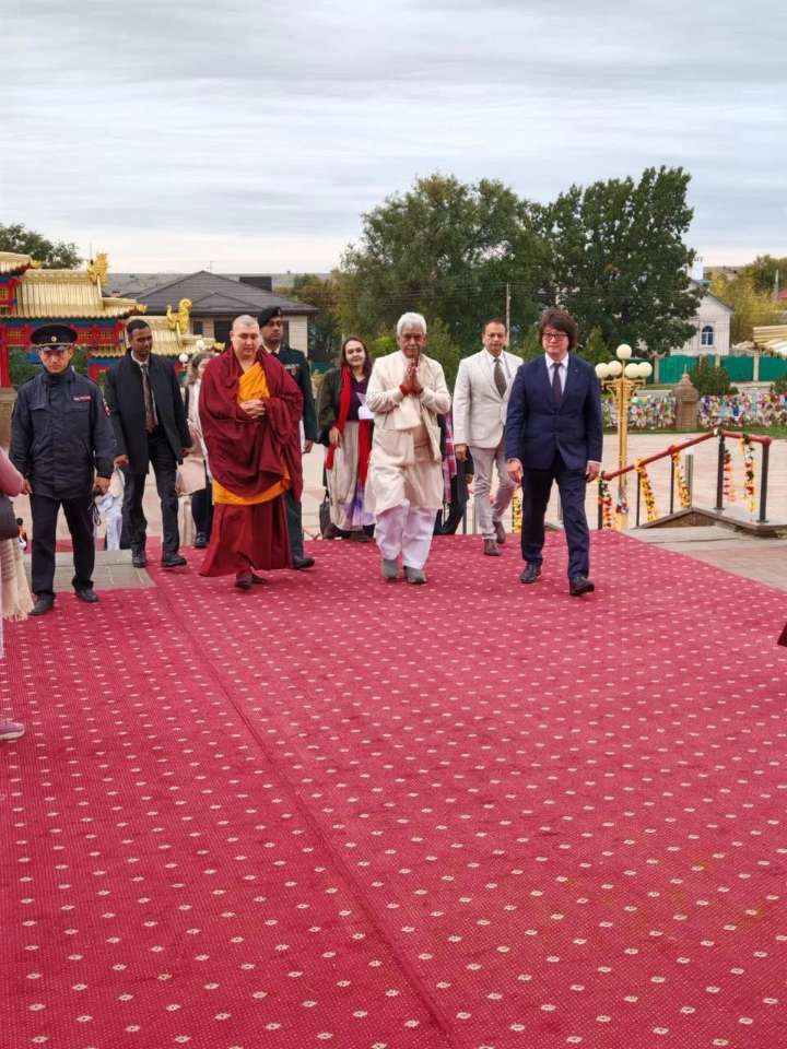  “Buddha’s light will guide generations ahead: LG Sinha