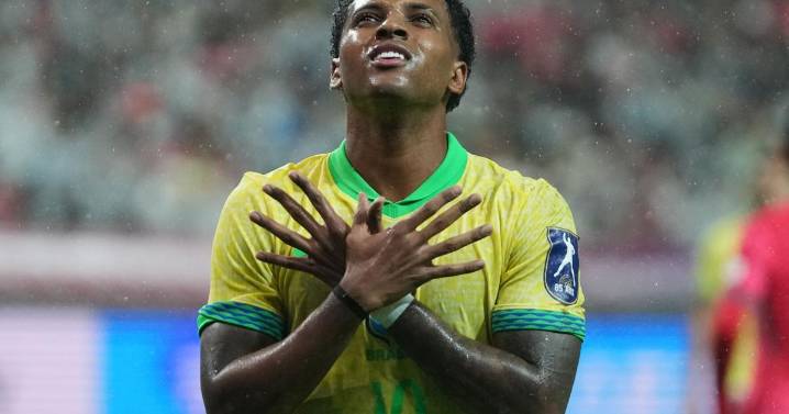 Estevao and Rodrygo score 2 goals each as Brazil overpowers South Korea 5