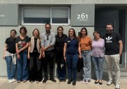 Integrantes de Barenbrug Argentina visitaron distintos espacios de la UNNOBA