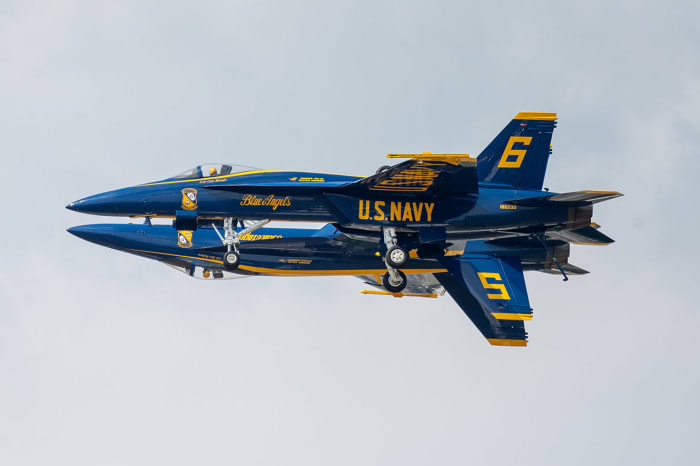 Will the Blue Angels perform at the Sea and Sky Air Show this weekend? That’s still up in the air