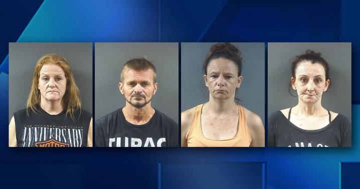 Four charged in undercover Posey County drug operation