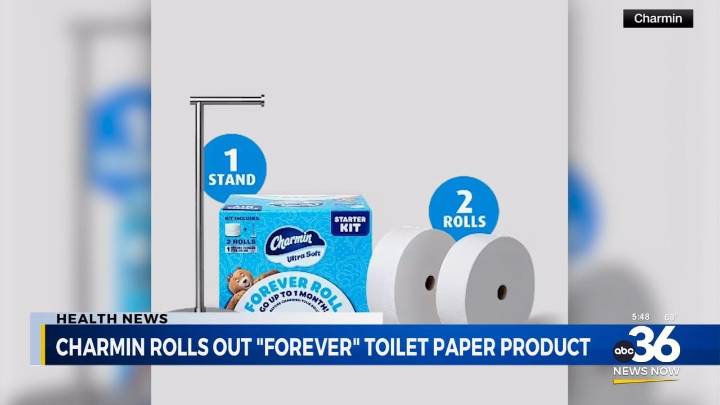 Charmin launches the Forever Roll, 1,700