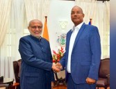VP Radhakrishnan calls on Prez Herminie, expresses India’s desire to boost ties with Seychelles