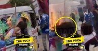 Niña se salva de morir durante accidente con pirotecnia en calles de Oaxaca