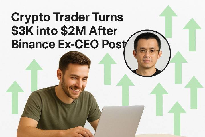 Crypto Trader Turns $3,000 Into $2 Million After Binance Ex