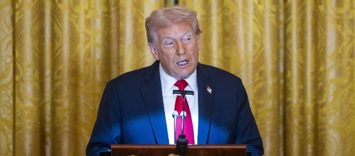 "Se portarán bien y si no, vamos a ir y los vamos a erradicar": Trump sobre Hamás