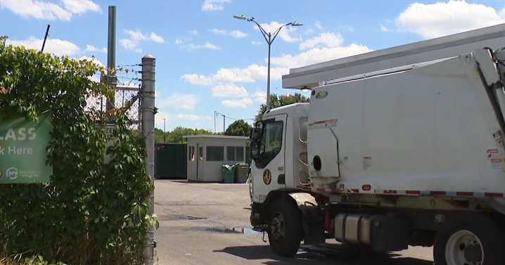 Baltimore DPW worker injured after falling from sanitation truck