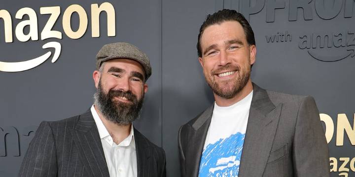 Jason Kelce Grills Travis Kelce About When Taylor Swift Wedding Will Be | Jason Kelce, Taylor Swift, Travis Kelce 