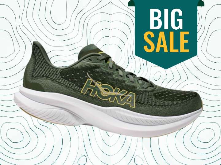 Hoka Mach 6 2025 sale: Popular road running shoe now $111.99