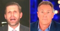 Eric Trump Lashes Out at NewsNation's Chris Cuomo for Asking About His President Dad Donald Trump's Hypocrisy
