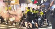 13 arrested, 4 police officers injured during pro-Palestinian protest in Boston