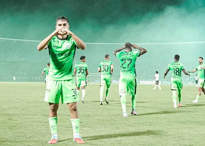 En el Bello Horizonte, Atlético Nacional goleó 3×0 a Llaneros y es nuevo líder de la Liga Betplay