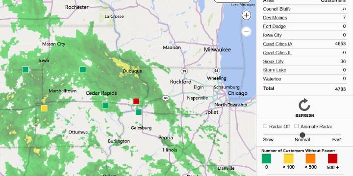 Thousands lose power due to outage, breaker explosion