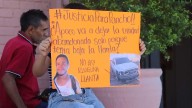 Exigen justicia familiares de Francisco, joven fallecido en San Carlos tras impactarse con agente de la AMIC