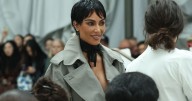 Photos: Kim Kardashian's Vintage Dress Look Draws Bianca Censori Comparisons for a Reason