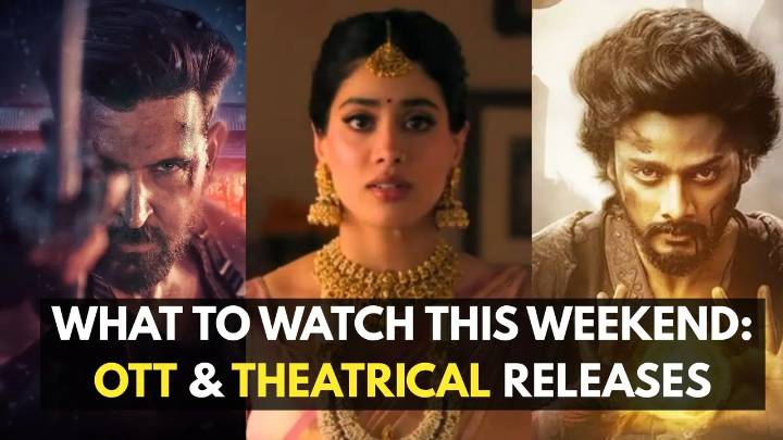 War 2 to Param Sundari & more: OTT & theatrical releases for what to watch this weekend