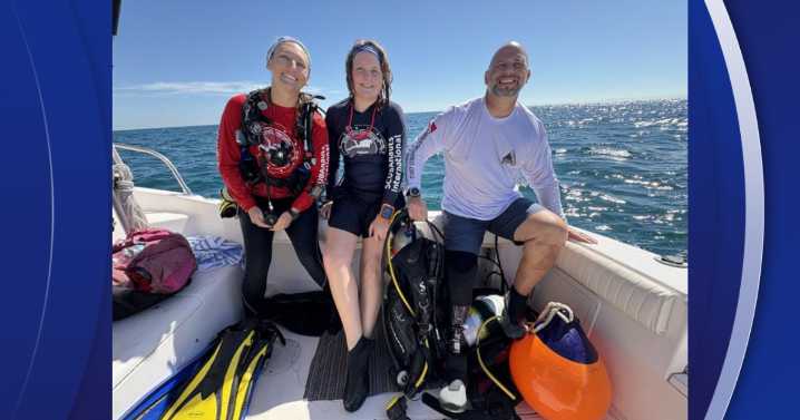 Teens and vets team up to dive, explore and preserve
