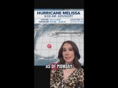 Hurricane Melissa becomes third Category 5 storm of the season