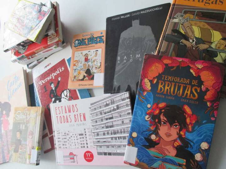 Punta rinde homenaje al mundo del cómic con una exposición en el Día de las Bibliotecas