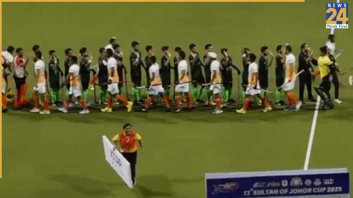 IND vs PAK: Netizens react after India-Pakistan players shake hands at Sultan of Johor Cup