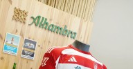 Cervezas Alhambra aparecerá en el frontal de la camiseta del Granada CF