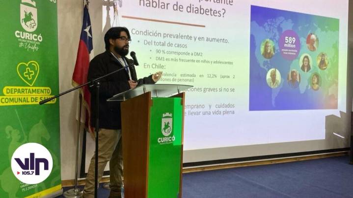 Municipalidad de Curicó realizó masiva jornada de actualización para el tratamiento de la diabetes tipo I y II
