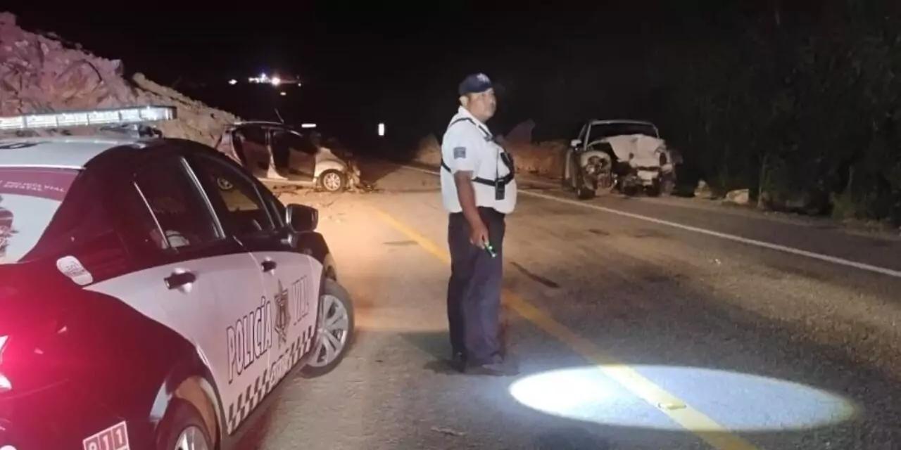 Autoridades confirman: sin fallecidos en choque de la autopista Barranca Larga