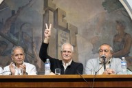 La CGT realizó un acto de respaldo a la lista de Fuerza Patria para los comicios del 26 de octubre