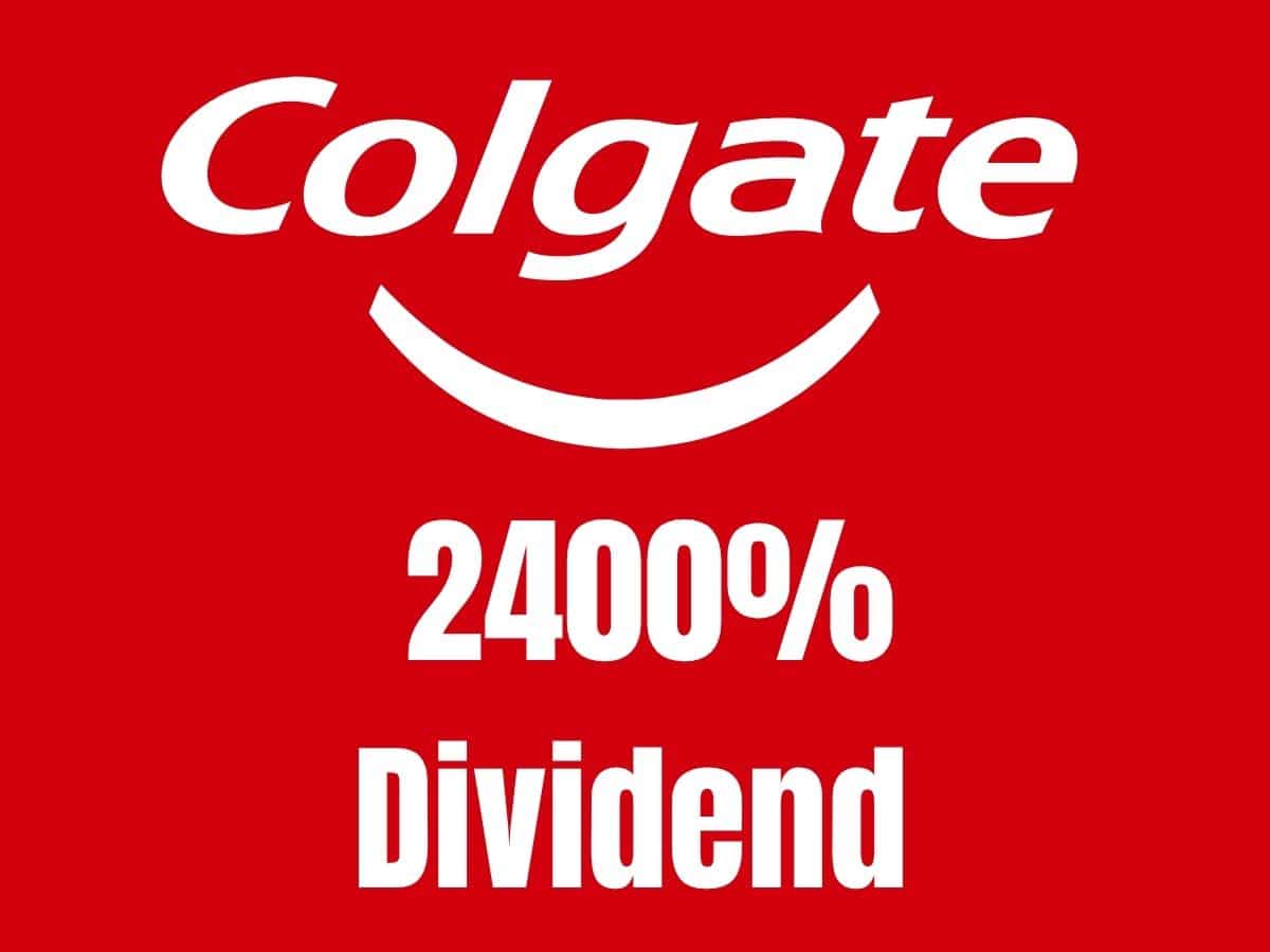 Rs 24 Dividend: Colgate maker sets record date for 2400% payout worth Rs 653 crore