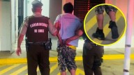 Detienen a delincuente que asaltó farmacia y a una mujer en Conchalí e intentó atropellar a Carabinero: Portaba una tobillera