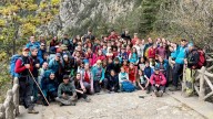 El 96 curso de montaña de Peña Guara concluye por todo lo alto