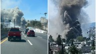 Se incendia fábrica de colchones en Ecatepec, Mexicable suspende servicio de Hank González a Santa Clara