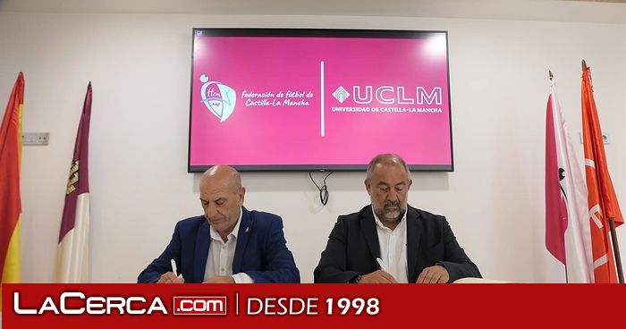 La Universidad regional y la Federación de Fútbol de Castilla-La Mancha renuevan su convenio de colaboración