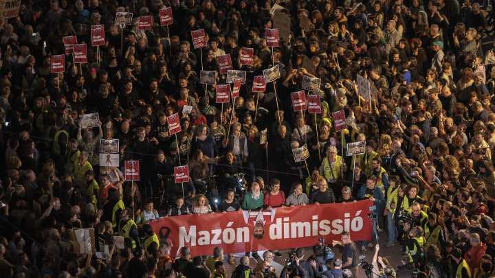 Una manifestación recorrerá esta sábado la ciudad de Valencia para pedir la dimisión de Mazón por su gestión en la dana