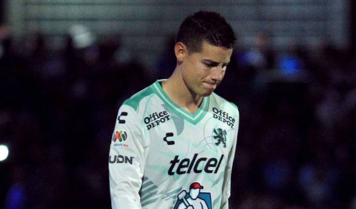 ¿James estará disponible este fin de semana para jugar con León?
