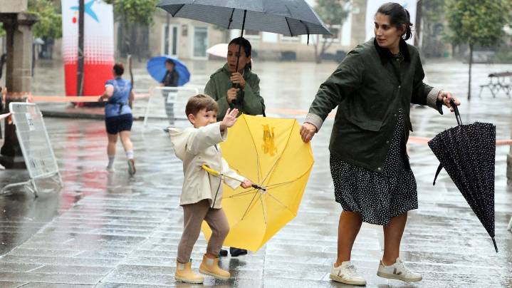 Lo peor de la borrasca, esta mañana