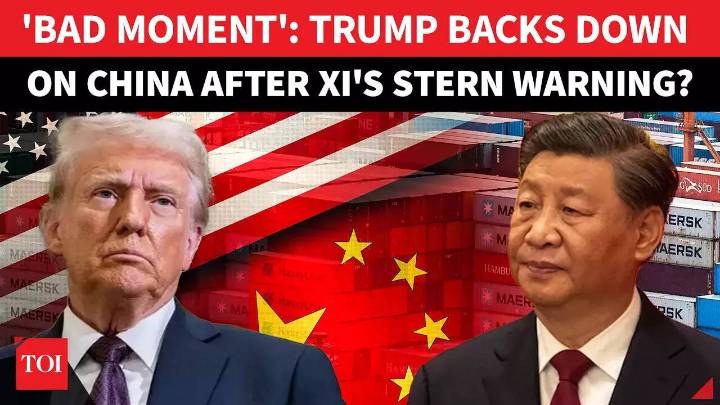 'Highly Respected Xi...': Trump Changes Tune After China's Warning