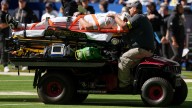 Arizona Cardinals TE Travis Vokolek taken off field on stretcher vs Colts