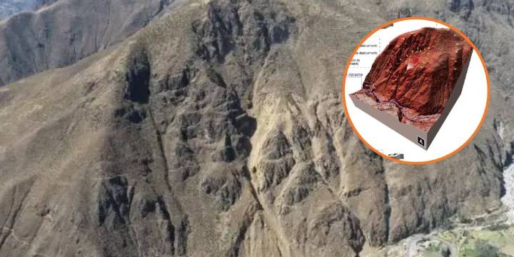 Cerro Runayocc bajo amenaza: Ingemmet advierte peligro extremo de deslizamiento en Huancavelica