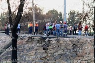Se abre grieta en Puente de La Concordia