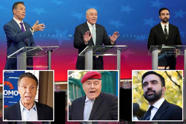 NYC mayoral debate with Zohran Mamdani, Andrew Cuomo, Curtis Sliwa: Live updates
