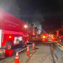 Three-Alarm Fire Tears Through Sterling Townhomes, Crews Battle Flames Overnight