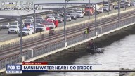 Man in water near Seattle I