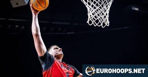 Arturas Gudaitis wins the BCL Player of the Week award