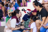 Estefanía Mercado lleva bienestar alimentario a 600 familias de Villas del Sol con el programa “Playa Llena, Corazón Contento”