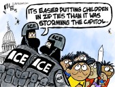 Cartoon: ICE, ICE, terrorists