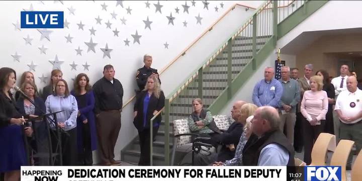 Fallen Greenville County deputy honored with portrait unveiling