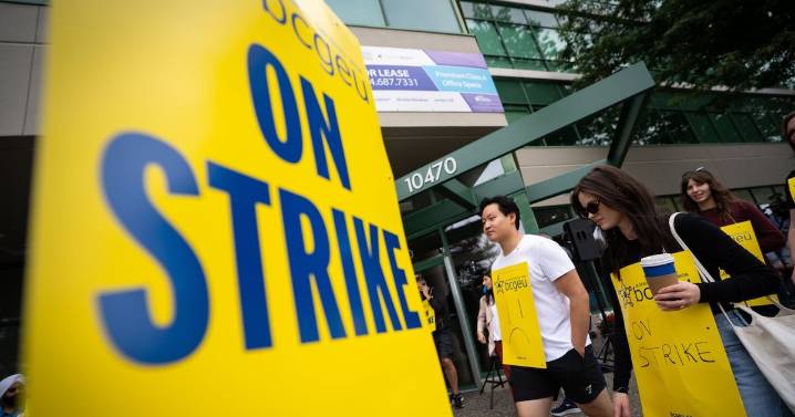 BCGEU strike: ICBC service changes; liquor, cannabis stores closed