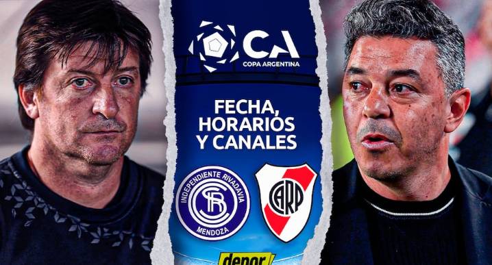 Canal de TV del River vs. Independiente Rivadavia: fecha y horarios de la Copa Argentina