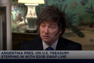 Entrevistado por CNBC. Javier Milei: “Al menos hasta 2027 tenemos el apoyo de Estados Unidos asegurado”